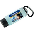 Travel Sanitizer Gel with Carabiner Bottle